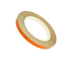 Reflective wheel / rim stripe 5mm in width - orange - 600cm in length