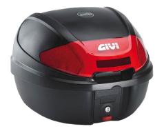 Top Case GiVi E300 Monolock scooter trunk black 30L capacity