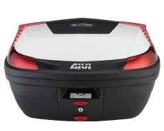 Top Case GiVi B47 Blade Monolock scooter trunk white 47L capacity