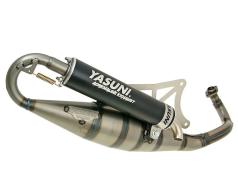Exhaust Yasuni Scooter R black E-marked