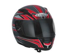 Helmet Speeds Evolution II full face graphic red size S (55-56cm)
