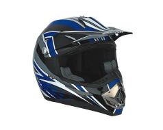 Helmet Speeds Cross graphic blue size XL (61-62cm)