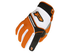 Gloves ProGrip MX 4010 white-orange size S