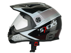 Helmet Speeds Cross X-Street Graphic red size XS (53-54cm)