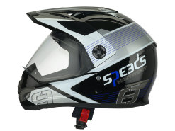 Helmet Speeds Cross X-Street Graphic blue size XXL (63-64cm)