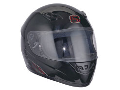 Helmet Speeds full face Performance II glossy black size XS (53-54cm)