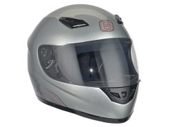 Helmet Speeds full face Performance II glossy silver size L (59-60cm)