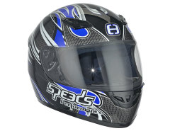 Helmet Speeds full face Performance II Tribal Graphic blue size XS (53-54cm)