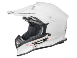 MX helmet ProGrip 3190 white size M (57-58)
