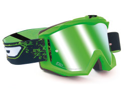 MX goggle ProGrip 3204 FLUO MATT green/white