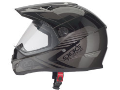 Helmet Speeds Cross X-Street Decor anthracite / black glossy size XS (53-54cm)