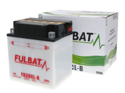 Battery Fulbat YB30CL-B DRY incl. acid pack