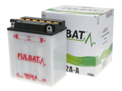 Battery Fulbat YB12A-A DRY incl. acid pack