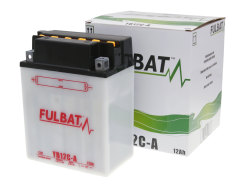Battery Fulbat YB12C-A DRY incl. acid pack