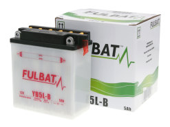 Battery Fulbat YB5L-B DRY incl. acid pack