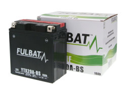 Battery Fulbat YTX20A-BS MF maintenance free