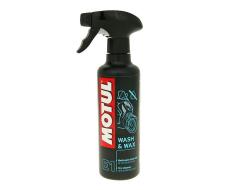 Motul E1 Wash & Wax dry cleaner and protective pump spray 400ml