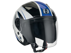 Helmet Speeds Jet City II Graphic white / blue size XL (61-62cm)