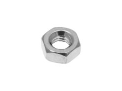 Hex nuts DIN934 M4 stainless steel A2 (100 pcs)