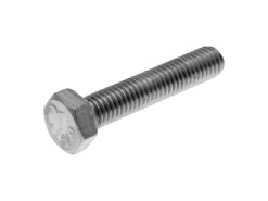 Hex cap screws / tap bolts DIN933 M5x25 full thread stainless steel A2 (25 pcs)