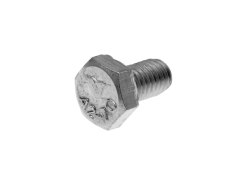 Hex cap screws / tap bolts DIN933 M6x10 full thread stainless steel A2 (50 pcs)