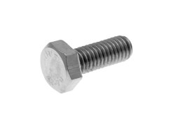 Hex cap screws / tap bolts DIN933 M6x16 full thread stainless steel A2 (50 pcs)