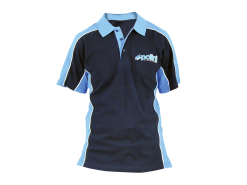 Polo shirt Polini Race Team navy/light blue size L