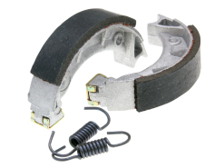 Brake shoe set Polini 90x18mm w/ springs for drum brake