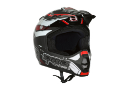Helmet Speeds Cross III black / red / white glossy size XS (53-54cm)