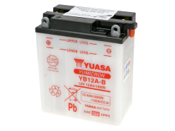 Battery Yuasa YuMicron YB12A-B w/o acid pack