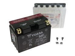 Battery Yuasa YT12A-BS DRY MF maintenance free