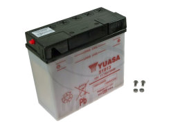 Battery Yuasa YuMicron 51913 w/o acid pack