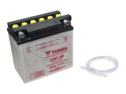 Battery Yuasa 12N7-3B w/o acid pack