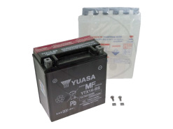Battery Yuasa YTX16-BS DRY MF maintenance free