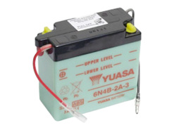 Battery Yuasa 6N4B-2A w/o acid pack