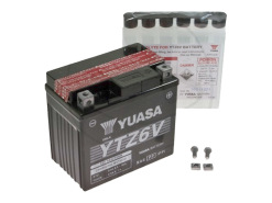 Battery Yuasa YTZ6V DRY MF maintenance free