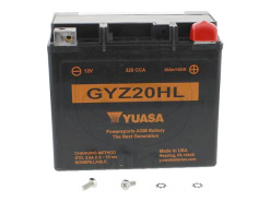 Battery Yuasa Gel GYZ20HL WET MF maintenance free
