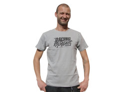 T-shirt Racing Planet grey / black