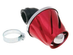 Air filter Helix power 28-35mm carburetor connection (adapter) red