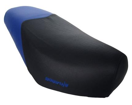 Seat cover Opticparts DF black / blue