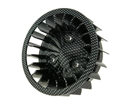 Fan wheel carbon optic