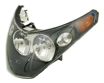 Headlight assy with indicator lights
