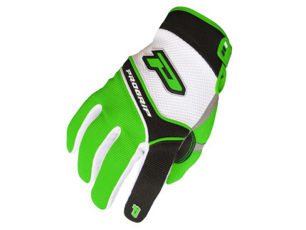 Gloves ProGrip MX 4010 white-green