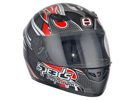 Helmet Speeds full face Performance II Tribal Graphic red size XXL (63-64cm)