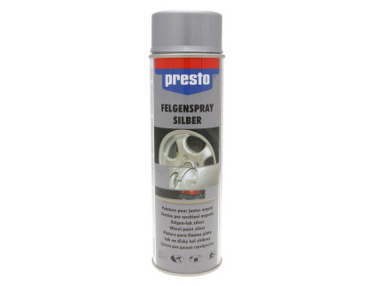 Wheel spray paint Presto silver 500ml