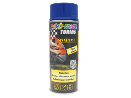 Strippable lacquer Dupli-Color Sprayplast blue glossy 400ml