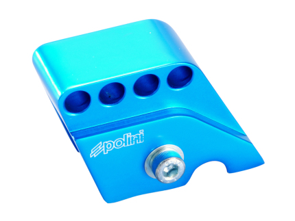 Riser kit Polini CNC 4-hole blue