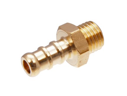 Oil tubing / oil hose fitting connector M8x1