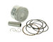 Piston set 72cc incl. rings, clips and pin for 47mm cylinder