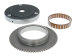 Starter clutch assy with starter gear rim and needle bearing 16mm